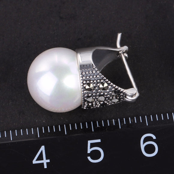 Aretes de Perla Vintage
