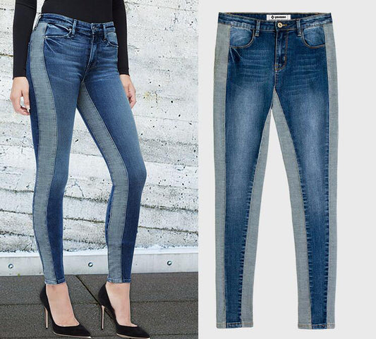 Pantalones Vaqueros Skinny Elásticos para Mujer - Diseño Europeo Verano