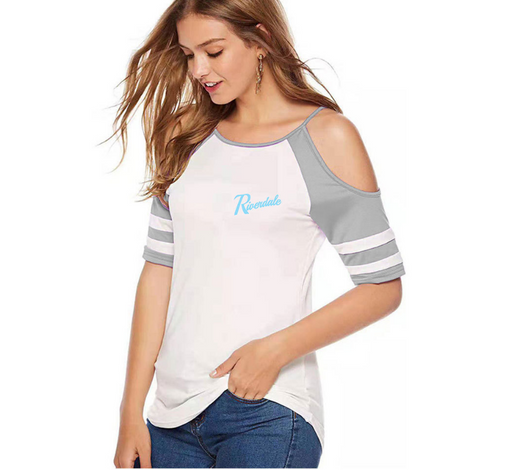 Blusa de Hombro Descubierto con Impresión 3D - Image 6