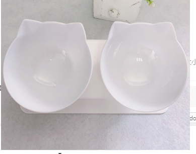 Comedero Doble para Gatos con Soporte Elevado Antideslizante - Protege la Cervical - Image 5