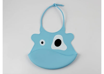 Babero de Silicona Impermeable para Bebé con Diseño de Dibujos Animados - Image 5