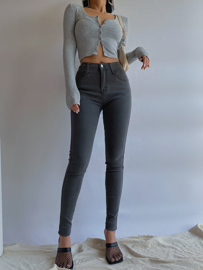 Pantalón Slim Cintura Alta Levantador de Glúteos - Image 13