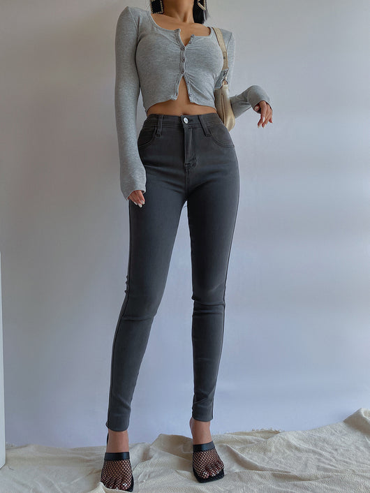 Pantalón Slim Cintura Alta Levantador de Glúteos - Image 13