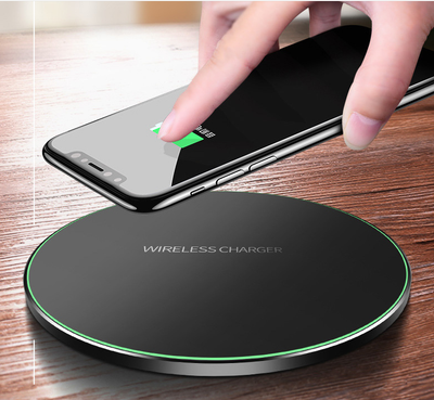 Cargador Inalámbrico Rápido para iPhone y Samsung - Image 3