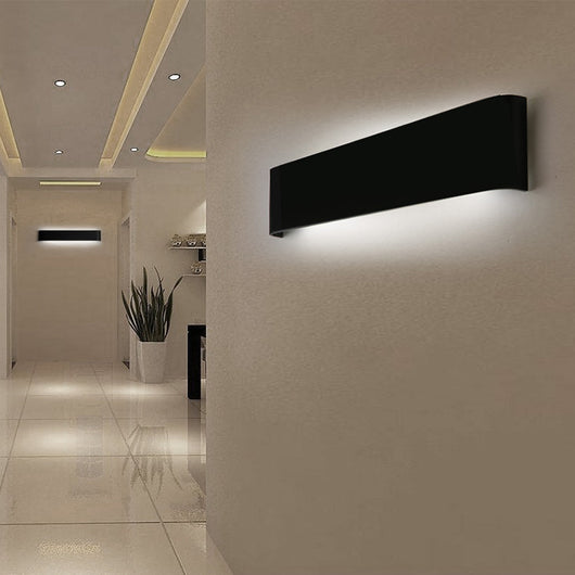 Lámpara de Noche LED de Aluminio Ultra Delgada