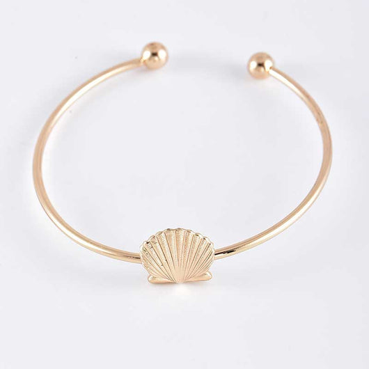 Pulsera Combinada de Perla y Concha de Estrella de Mar - Image 4