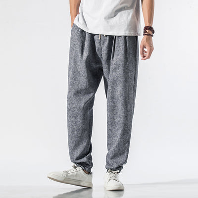 Pantalones de Lino Japonés para Hombre - Image 12