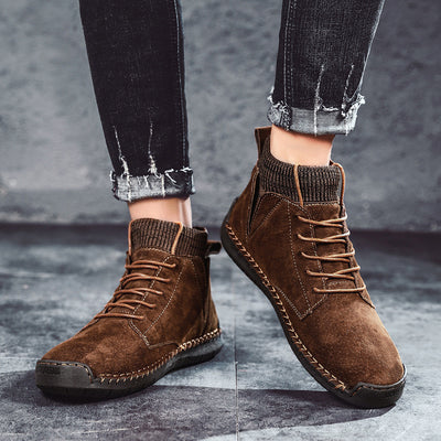 Zapatos Artesanales Talla 48 de Algodón para Hombre - Comodidad Oversized - Image 3