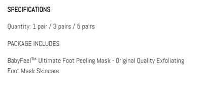 Mascarilla Peeling BabySkin Original - Calidad Premium - Image 10