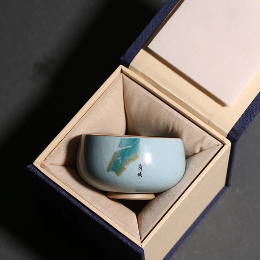 Taza de Té Ruyao Tianqing - Cerámica Artesanal Tradicional - Image 24