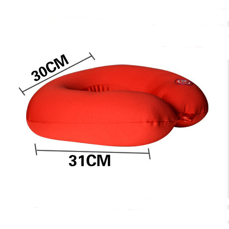Almohada Masajeadora Cervical en U con Partículas Ecológicas - Image 5