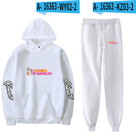 Conjunto Deportivo Estampado con Capucha: Sudadera y Leggings - Image 18