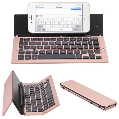 Teclado Bluetooth Ultrafino Plegable