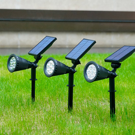 Luz Solar LED RGB para Jardín - Lámpara Exterior Impermeable de Pared