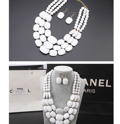 Conjunto de Joyas con Cuentas Africanas - Image 14