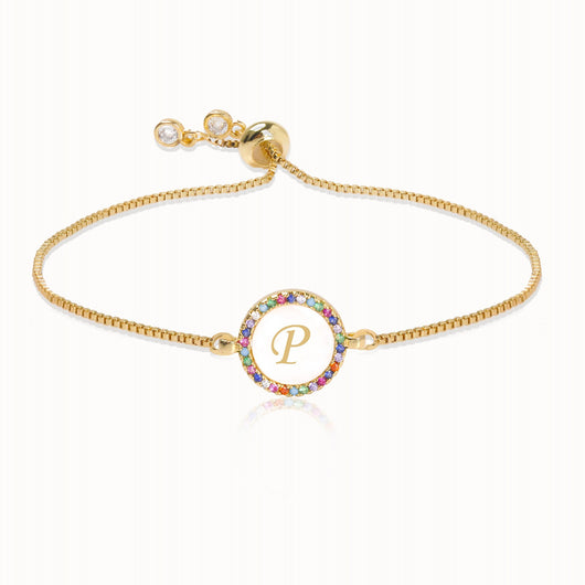 Pulsera Deslizable con Abecedario - Image 17