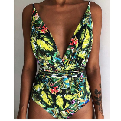 Traje de Baño Enterizo Espalda Descubierta para Mujer - Image 10