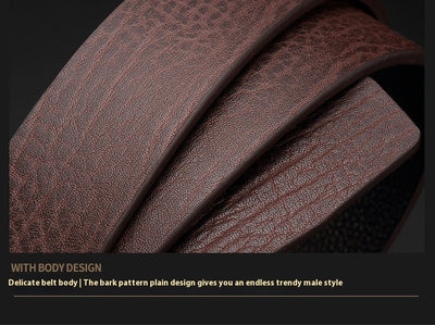 Cinturón de Cuero para Hombre con Hebilla Elegante - Estilo Ejecutivo - Image 24
