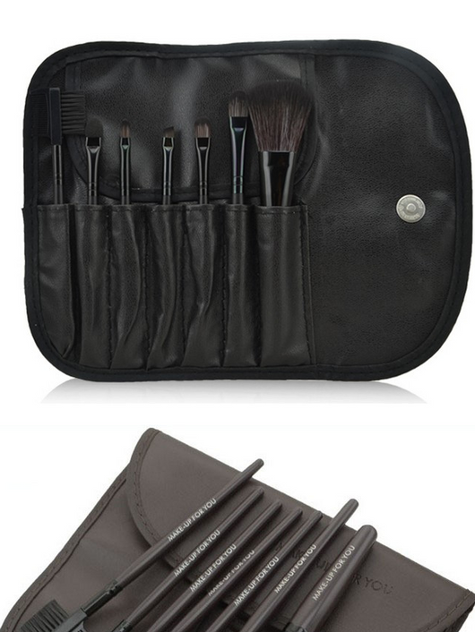 Set de 7 Brochas de Maquillaje Premium con Estuche de Lujo - Image 8