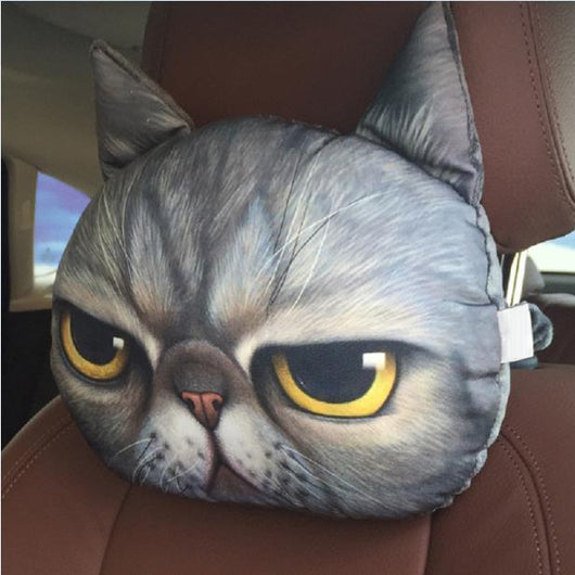 Almohada Reposacabezas para Auto - Diseño Gatos - Image 13