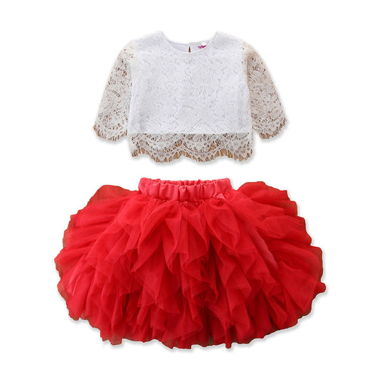Conjunto de Falda Mesh para Niñas - Image 2