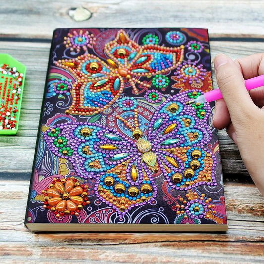 Cuaderno de Bordado de Diamantes - Múltiples Diseños