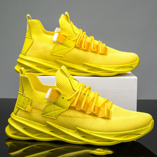 Zapatos Deportivos Transpirables Tejido Volador - Calzado Moderno para Hombre - Image 6