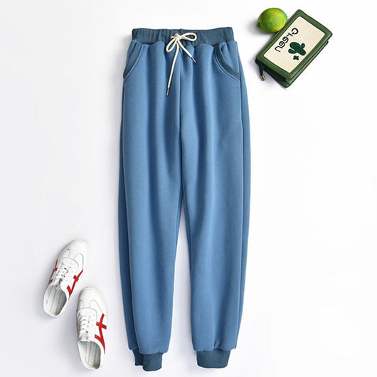 Pantalones de Buzo Mujer Lana Cachemira Otoño Invierno Comfort Plus - Image 19