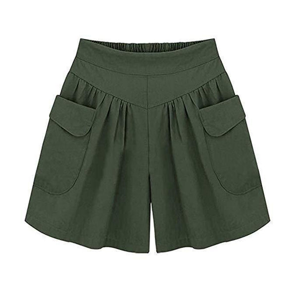 Shorts Sueltos de Verano Talla Grande - Cintura Elástica Cómoda - Image 3