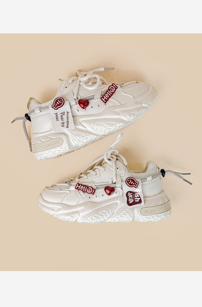 Zapatillas Deportivas Blancas con Suela Gruesa para Mujer - Image 15