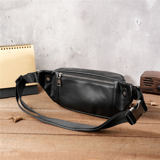 Bolsa Cruzada Deportiva de Cuero Genuino con Gran Capacidad - Image 15