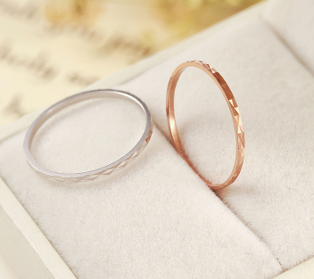 Anillo de Plata S925 Minimalista con Líneas Articuladas para Mujer
