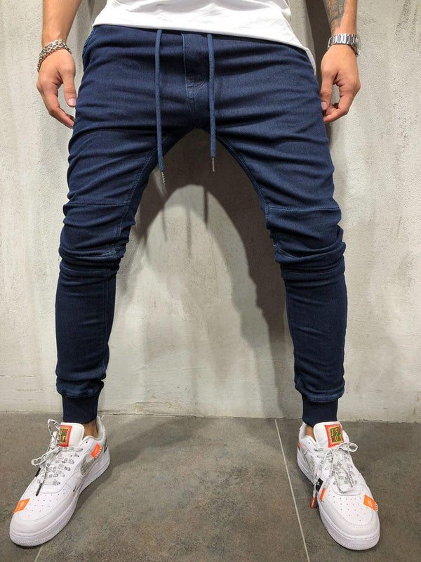 Pantalones Deportivos Casual en Denim