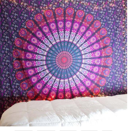 Tapiz Mandala Impreso para Decoración de Pared - Image 8
