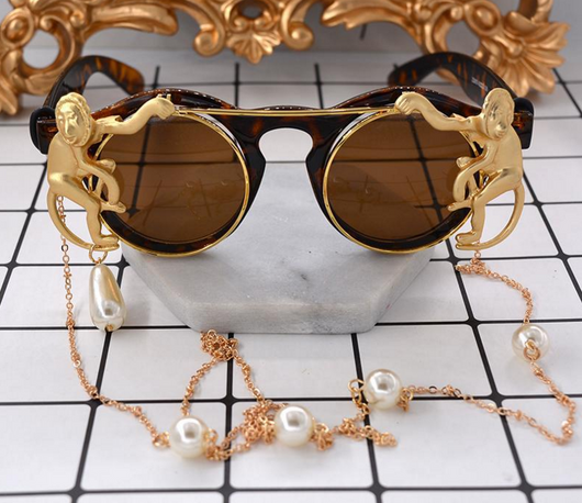 Gafas de Sol Steampunk Vintage con Diseño Retro - Image 5