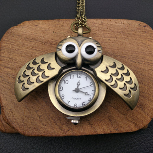 Reloj de Bolsillo Búho Vintage - Image 3