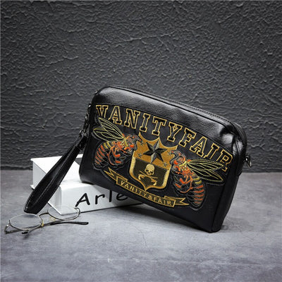 Clutch para Hombre con Patrón Bordado Elegante - Image 3