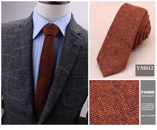 Corbata de Lana 6cm - Elegancia Casual Moderna - Image 11