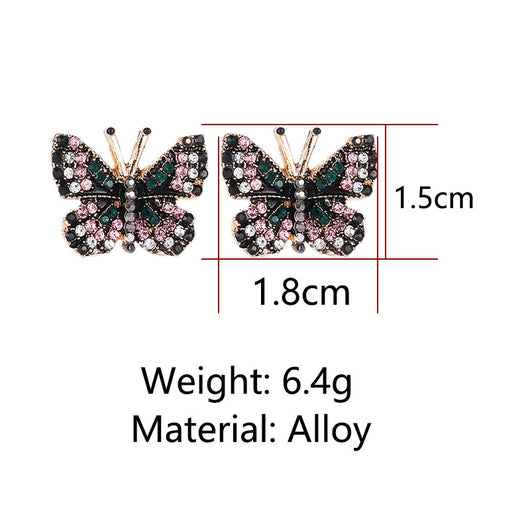 Aretes Mariposa Delicados - Image 3