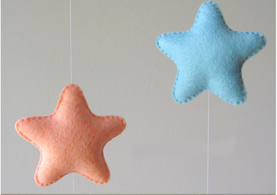 Decoración Colgante Nórdica de Estrellas y Nubes para Cuarto de Bebé - Image 7