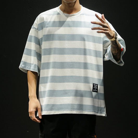 Playera Casual de Rayas para Hombre - Image 4