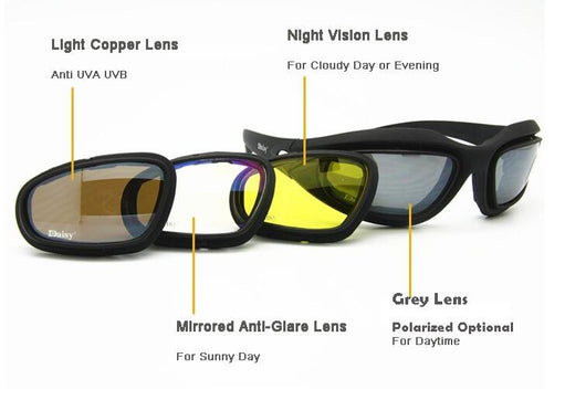 Gafas Tácticas Daisy Desert Storm C5 - Image 6