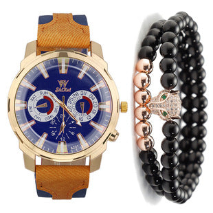Conjunto de Regalo: Reloj, Cinturón y Pulsera Premium - Image 30