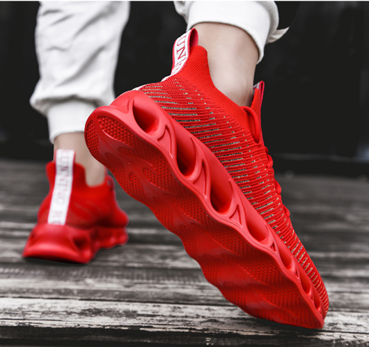Zapatillas Running Tejidas Huecas con Tecnología Aérea - Image 9