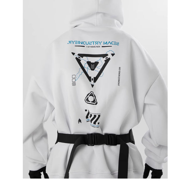 Chamarra Hoodie Suelta Casual Unisex