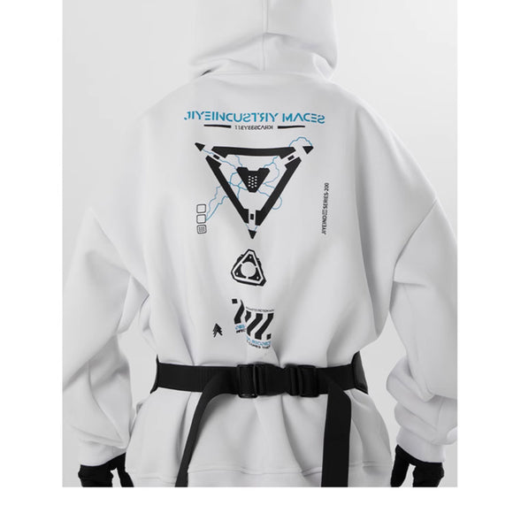 Chamarra Hoodie Suelta Casual Unisex