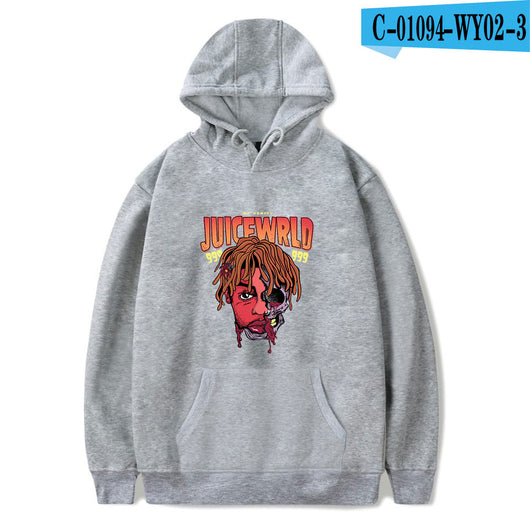 Sudadera con Capucha Estampada Suelta Unisex - Image 11