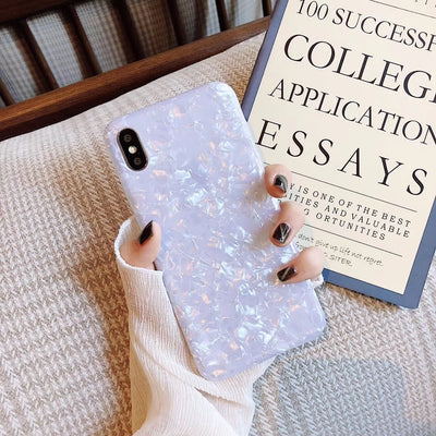 Funda Protectora Compatible con Apple - Diseño Floral Hielo Multicolor - Image 7