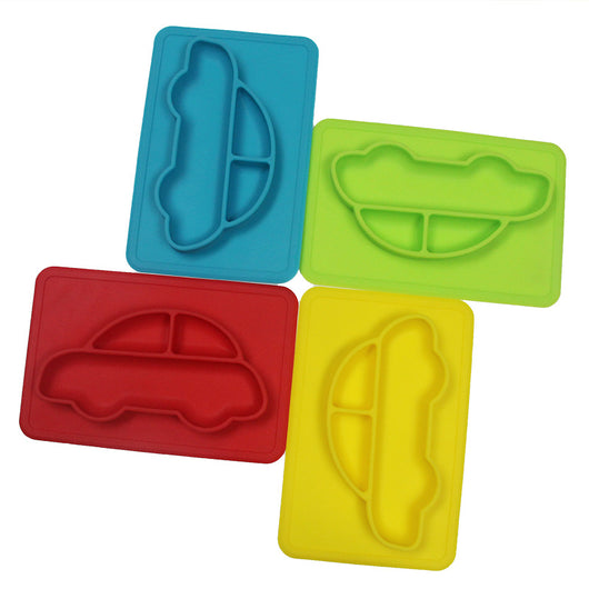 Mantel Infantil de Silicona Cuadrado con Diseño de Auto - Image 2