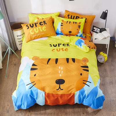 Ropa de Cama Infantil de Algodón con Diseños Animados - Image 2